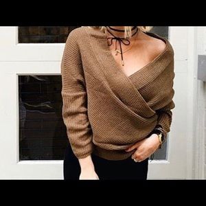 Nordstrom Mocha Knit Sweater
